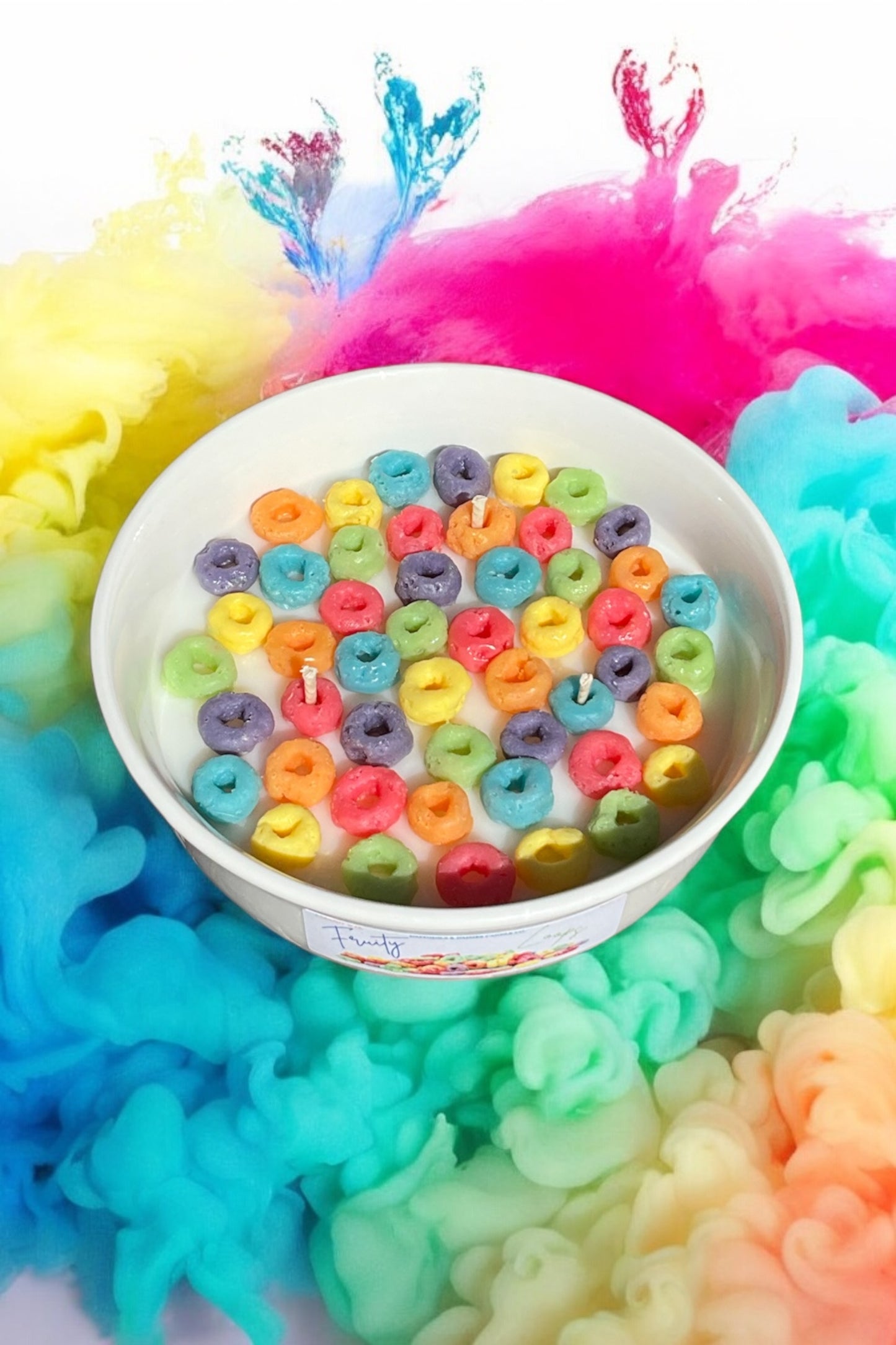 🥣🍒Fruity Loops🥣🍋ParaSoy Wax Candle 16 oz