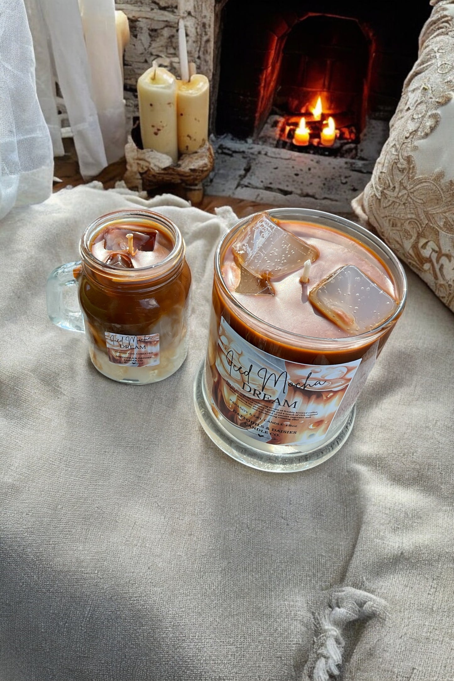 🧋Iced Mocha Dream ParaSoy and Gel candle. 4oz
