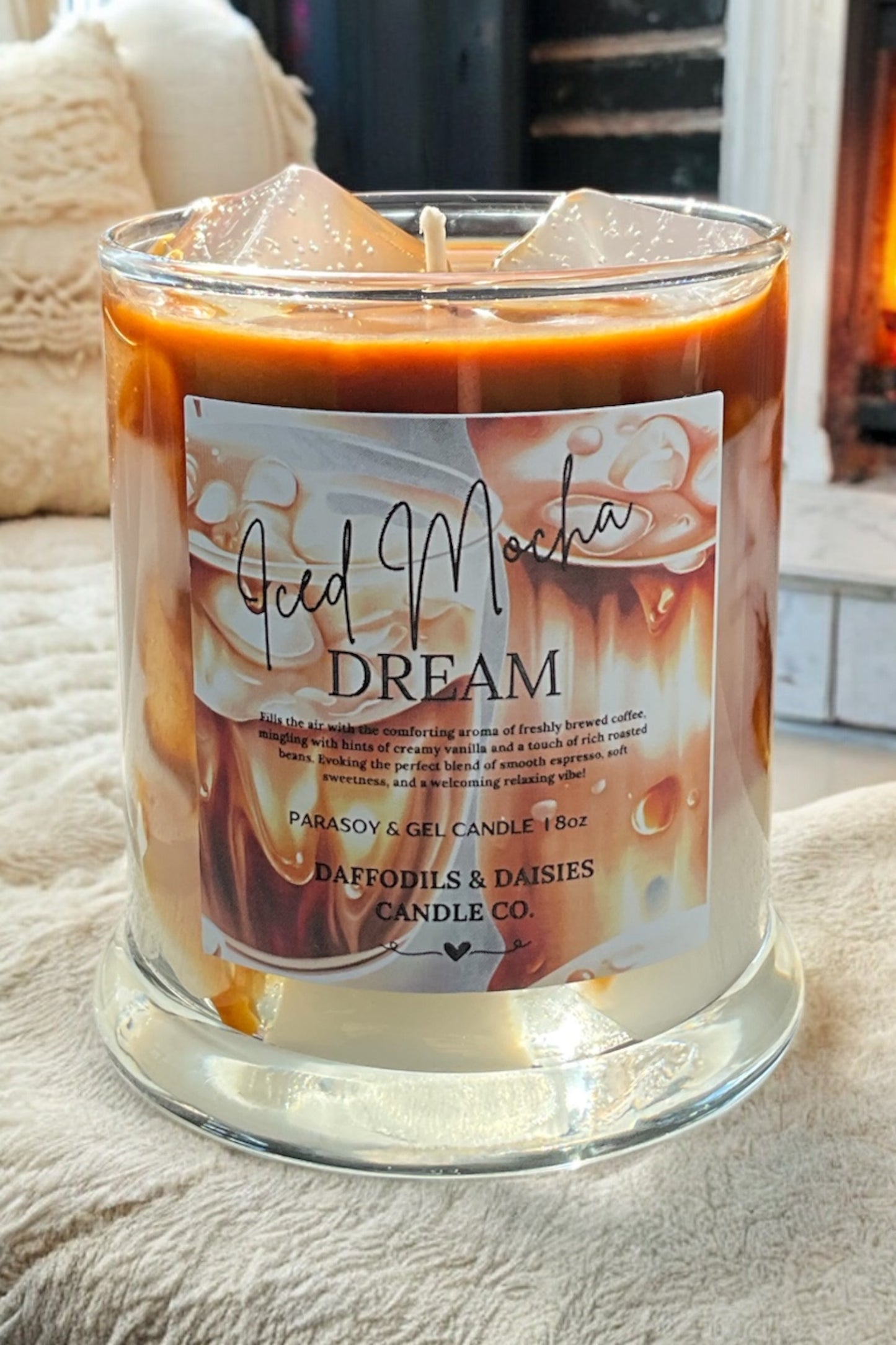 🧋Iced Mocha Dream ParaSoy and Gel candle 9.1