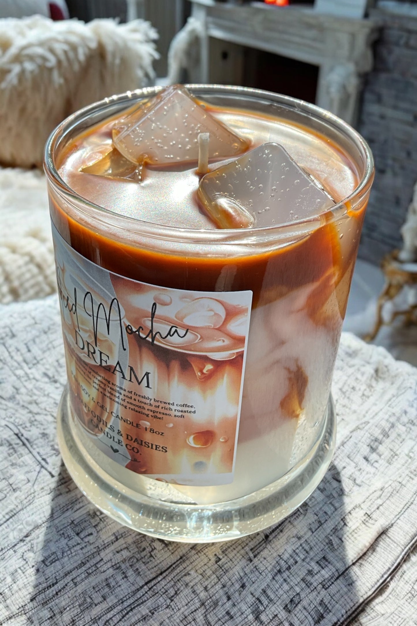 🧋Iced Mocha Dream ParaSoy and Gel candle 9.1