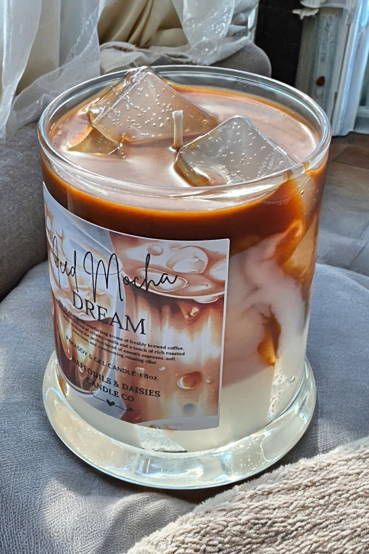 🧋Iced Mocha Dream ParaSoy and Gel candle 9.1