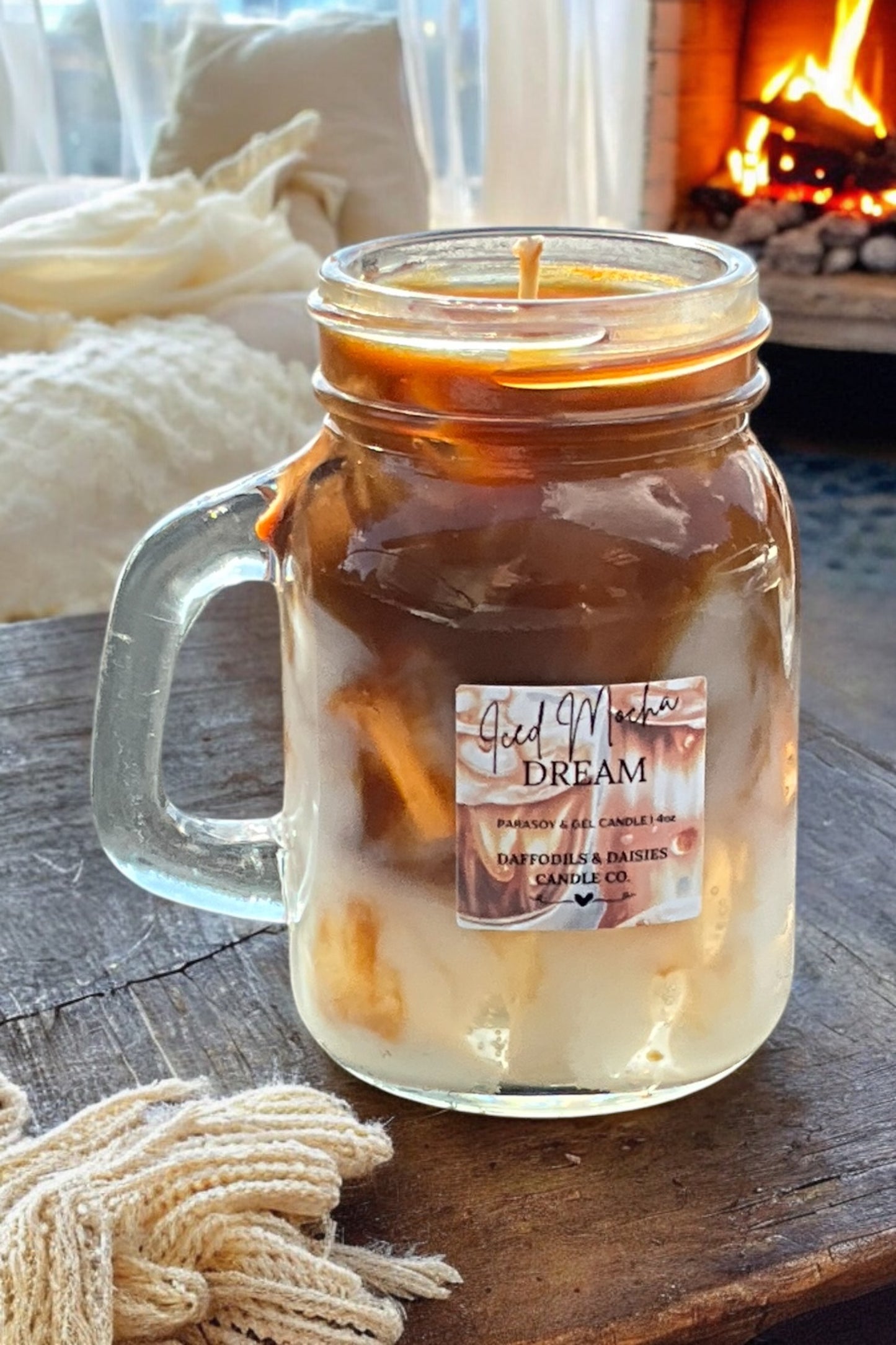 🧋Iced Mocha Dream ParaSoy and Gel candle. 4oz