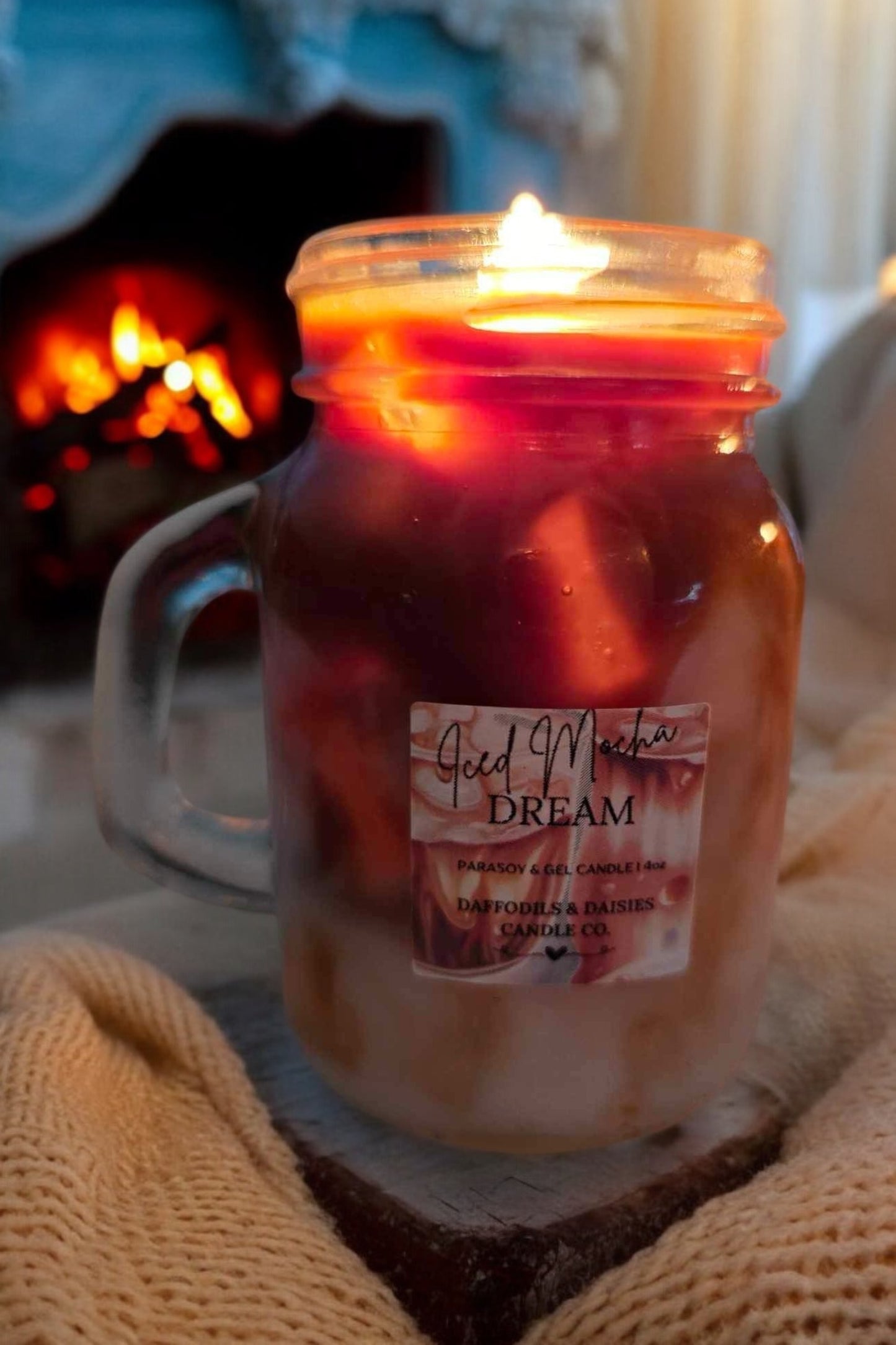 🧋Iced Mocha Dream ParaSoy and Gel candle. 4oz