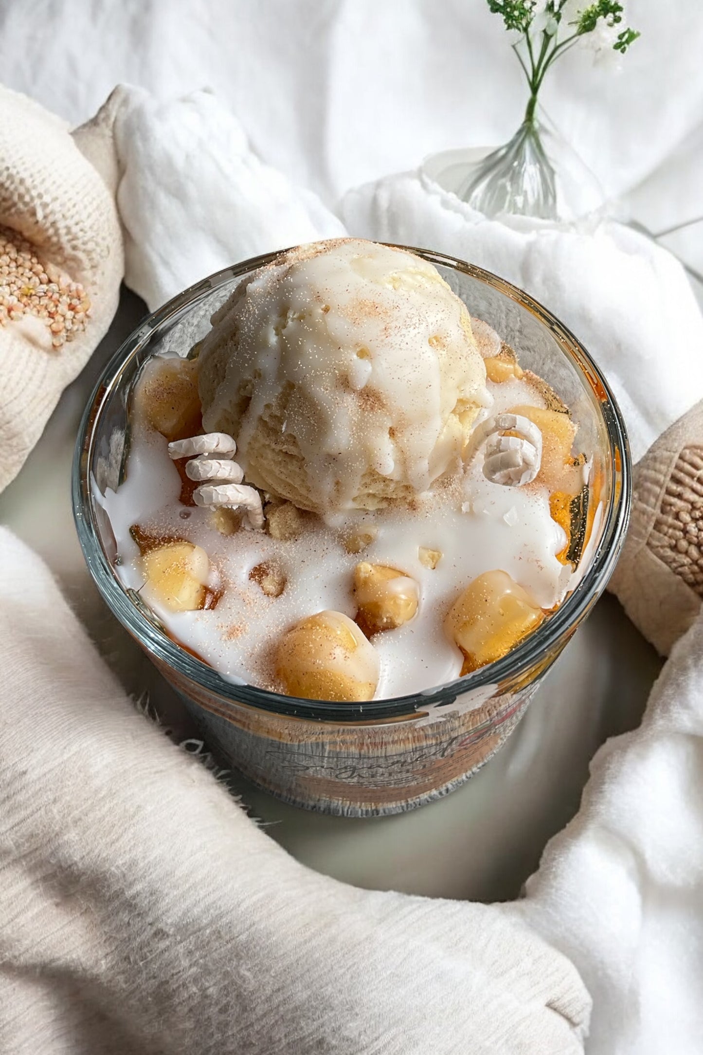 🍏Sugared Apple Twist🥧 ParaSoy & Gel Candle 16oz