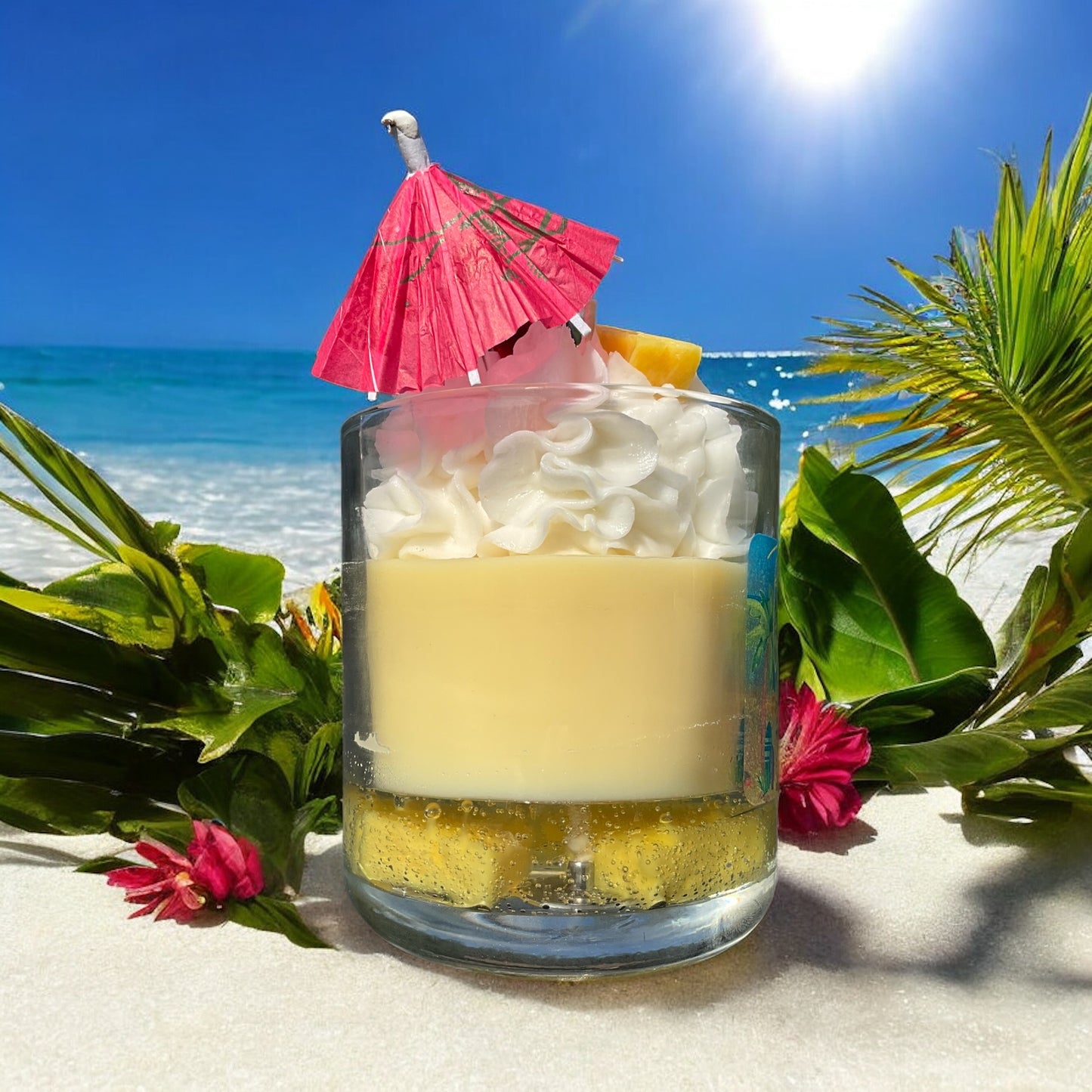 🍍Beach Bum🥥 ParaSoy & Gel candle 16 oz