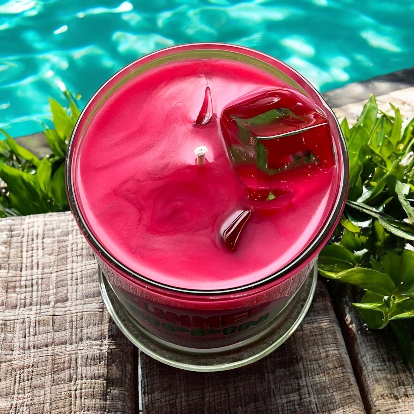 🍉Summer Sippin🍉ParaSoy and Gel candle 12 oz