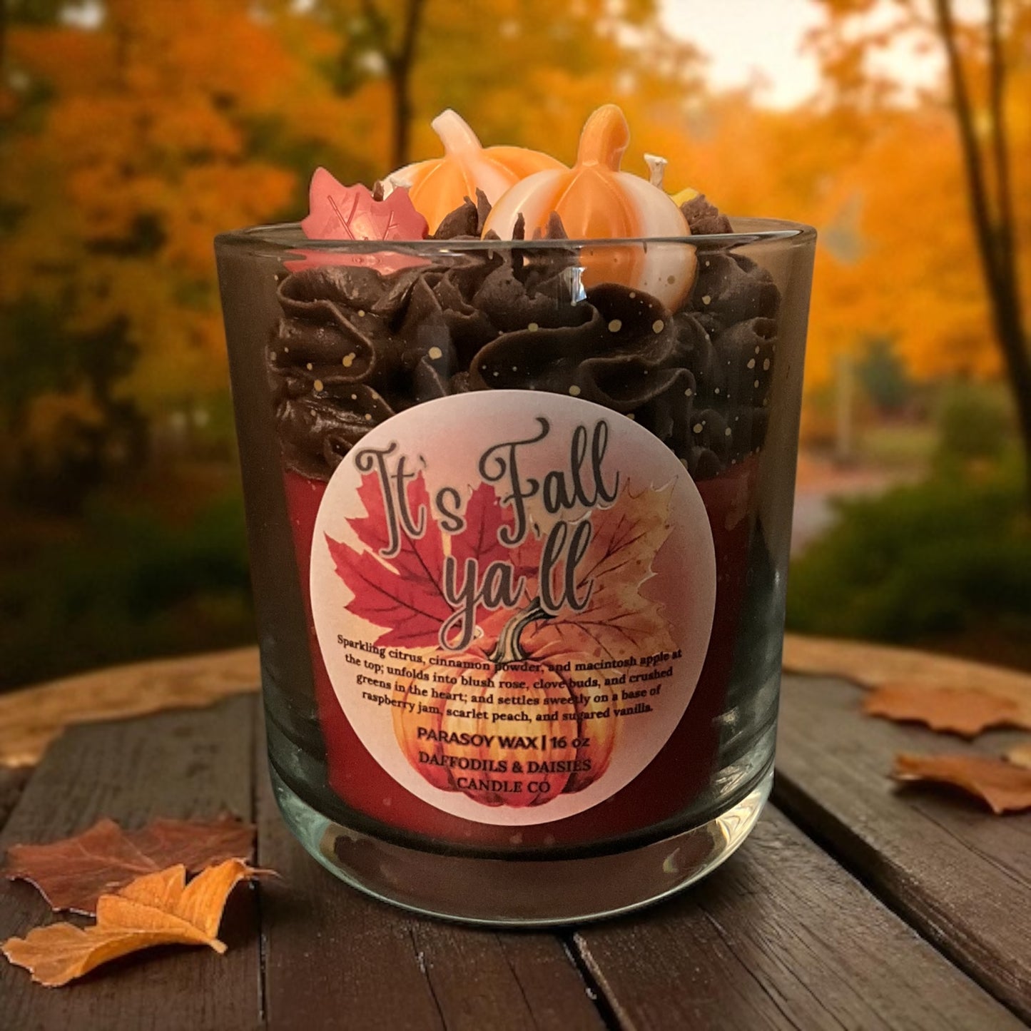 🍂🍁It’s Fall Ya’ll🍂🍁ParaSoy Wax Candle 16oz