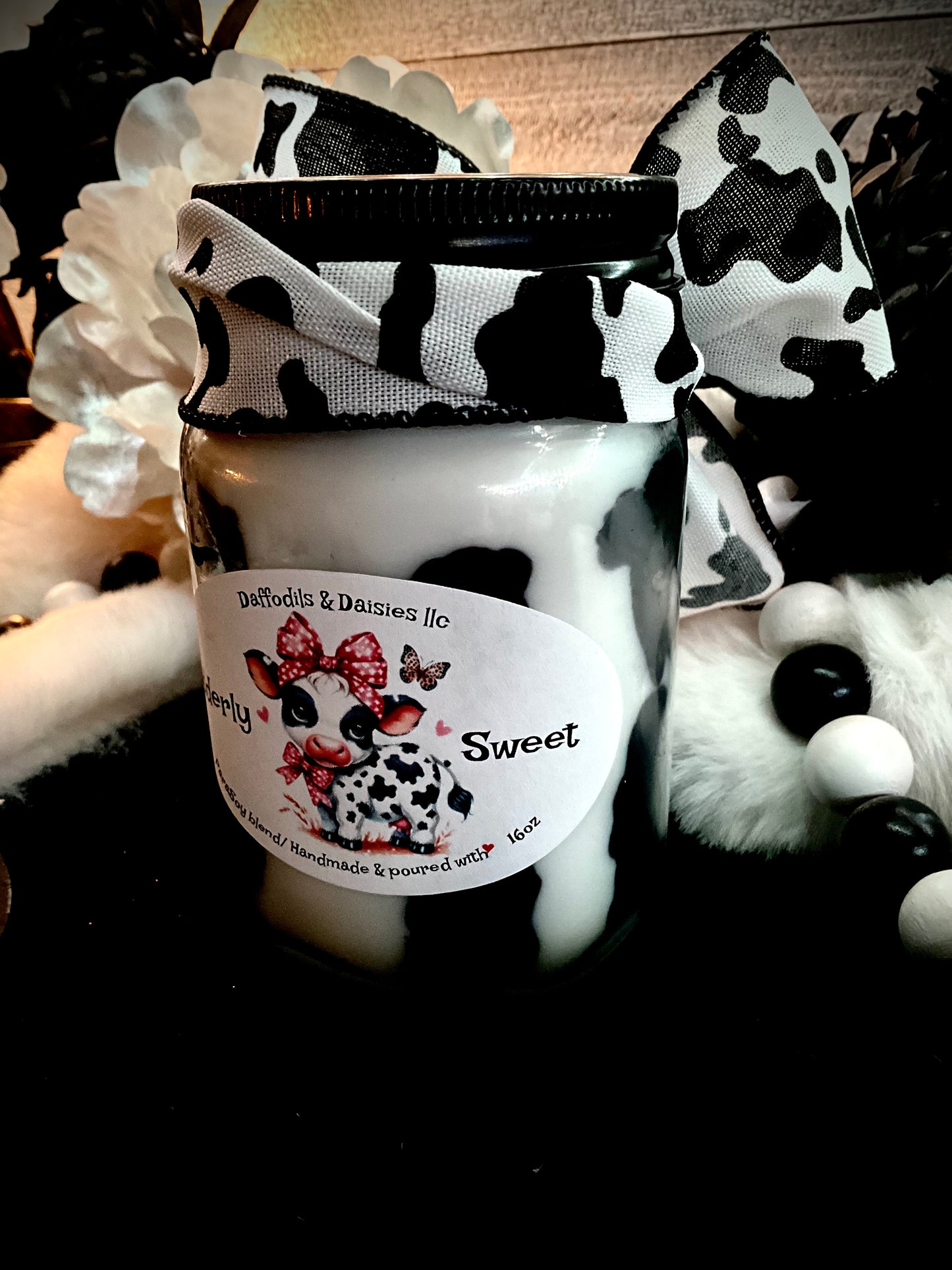 16 oz ParaSoy blend candle (Udderly Sweet)