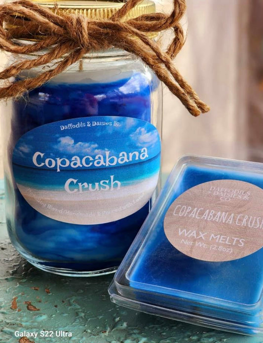 16 oz ParaSoy blend candle (Copacabana Crush)