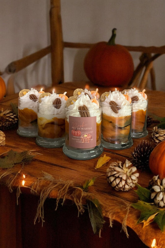 🎃🧇Pumpkin Pecan Waffle/ ParaSoy Wax Candle/ 12 oz