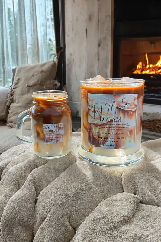 🧋Iced Mocha Dream ParaSoy and Gel candle            8oz