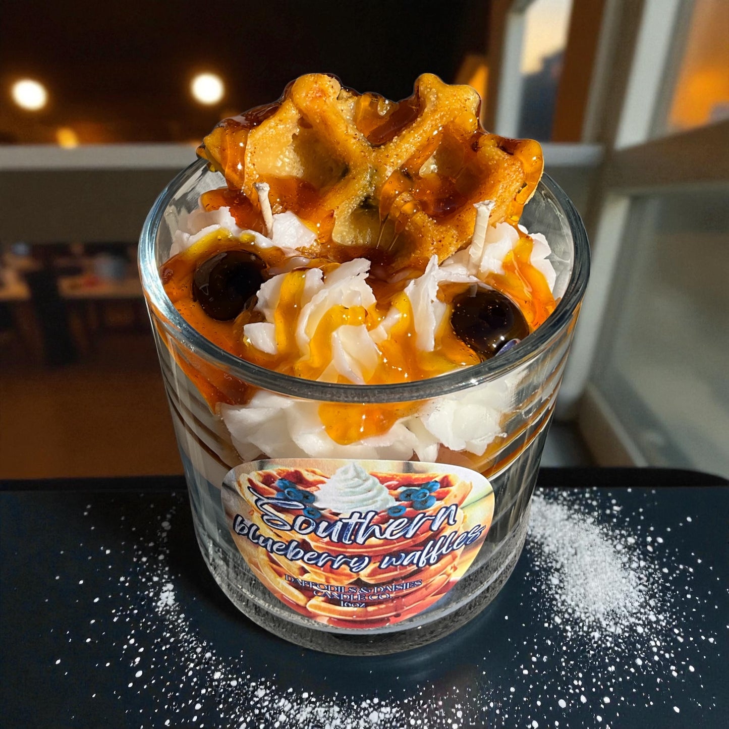 🧇🫐Southern Blueberry Waffles🧇🫐 ParaSoy Wax Candle 16oz