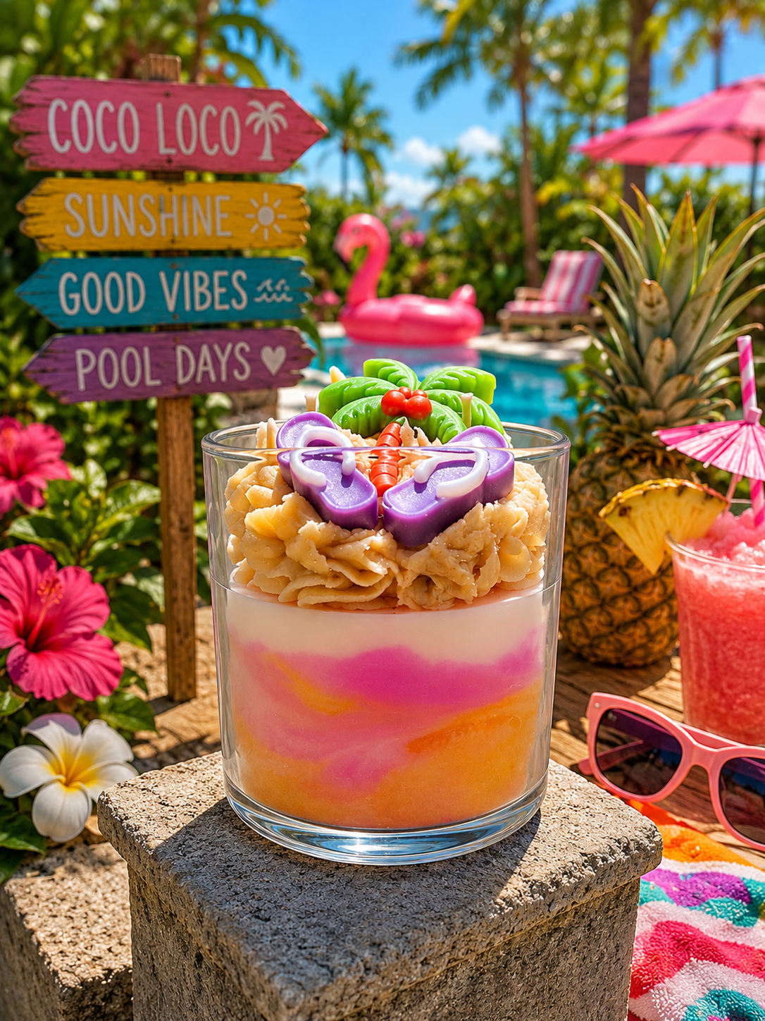 🥥🌴🩴Coco Loco 16oz ParaSoy Candle🩴🌴🥥