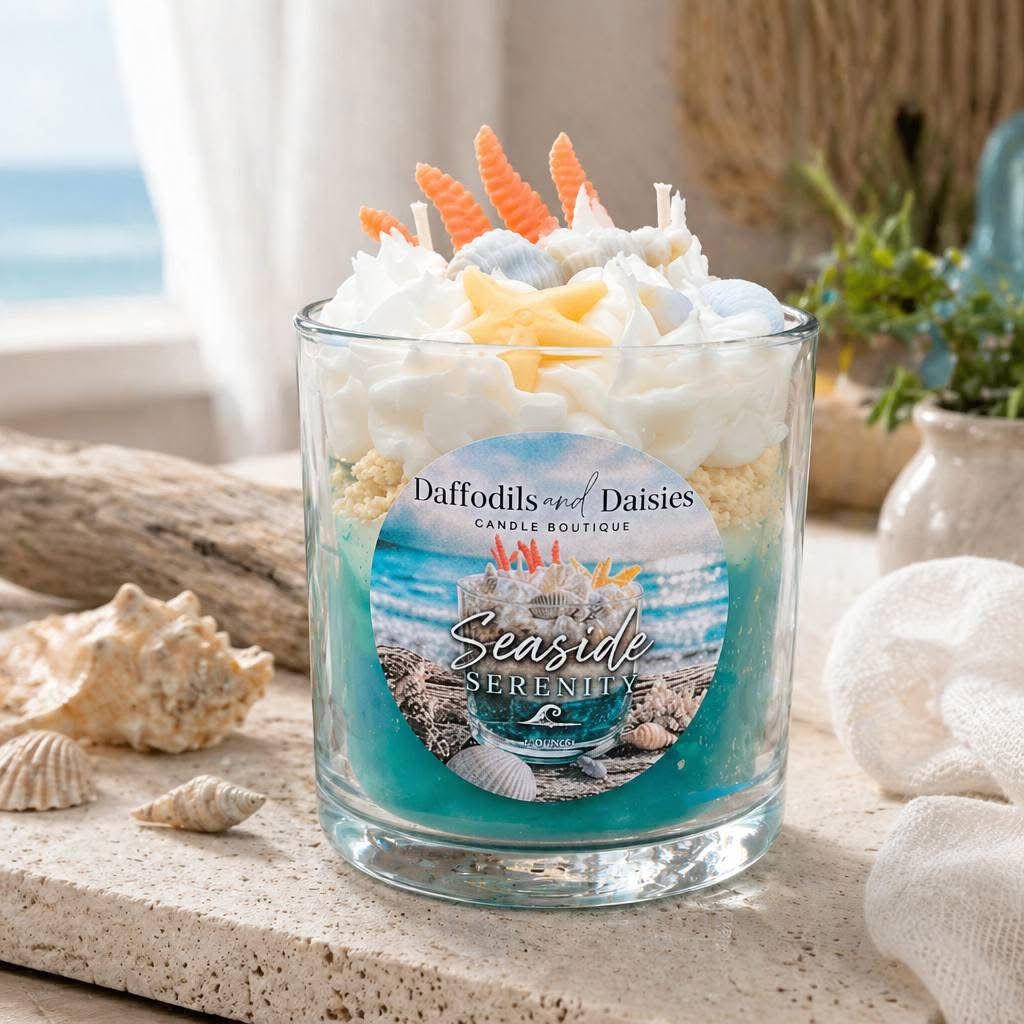 🌊🐚🪸Seaside Serenity 16 oz ParaSoy Candle