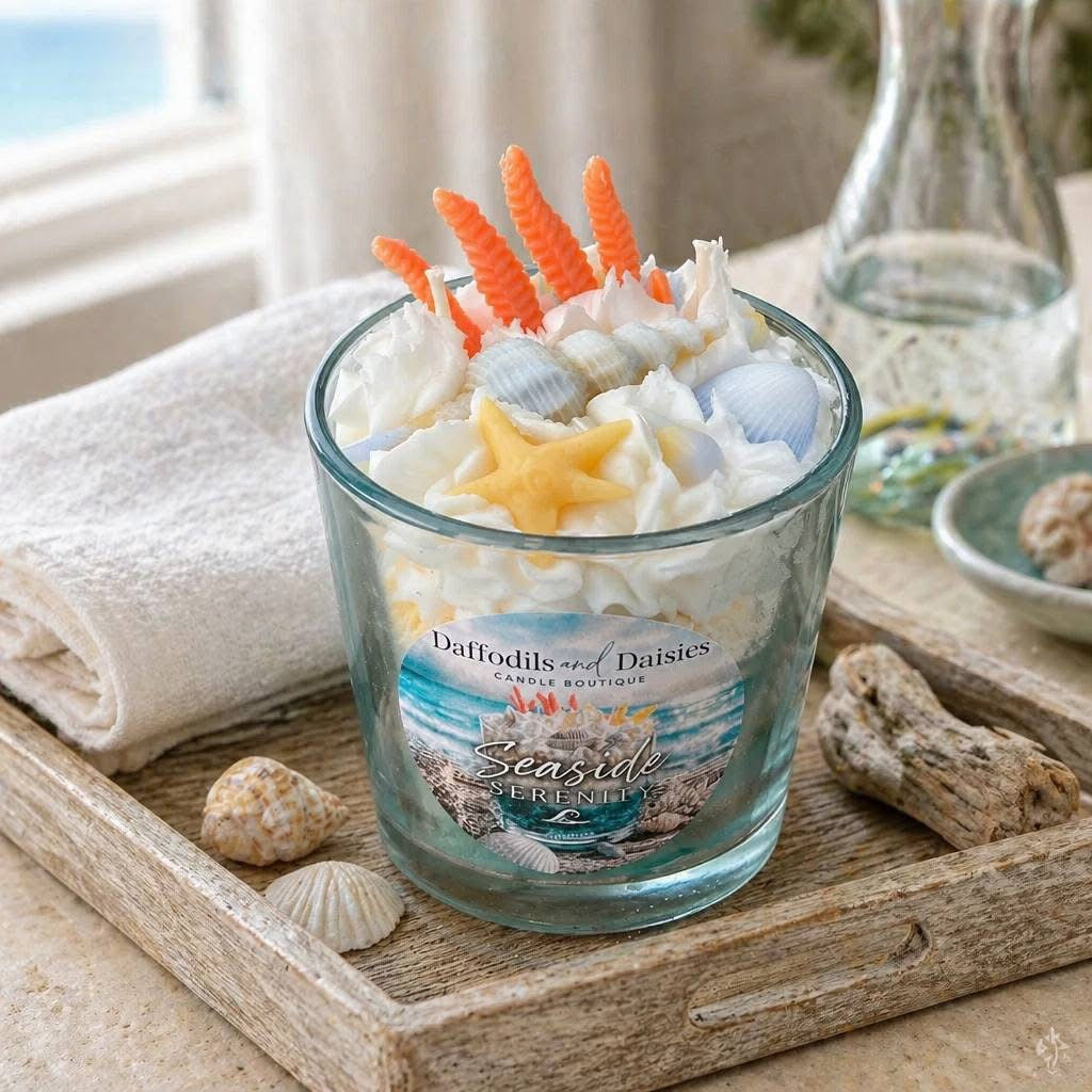 🌊🐚🪸Seaside Serenity 16 oz ParaSoy Candle