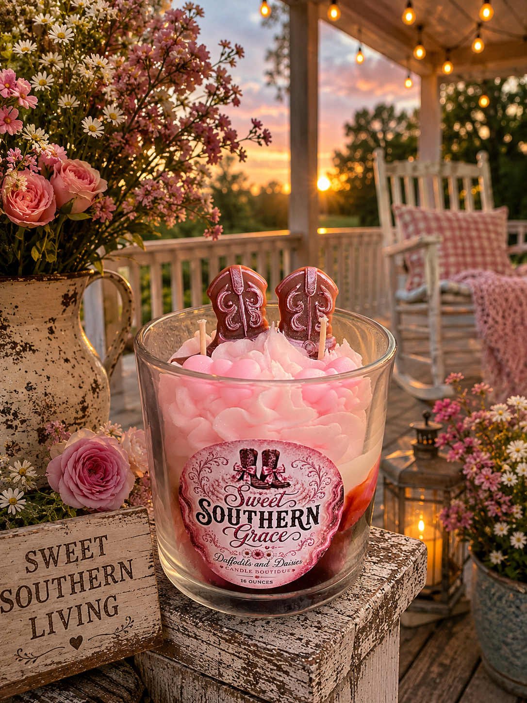 🎀Sweet Southern Grace🎀 16 oz ParaSoy Candle