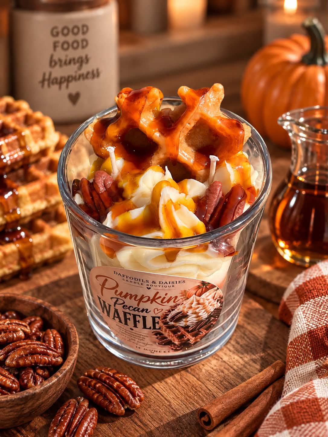 🎃🧇Pumpkin Pecan Waffle🧇🎃 16 oz ParaSoy Candle