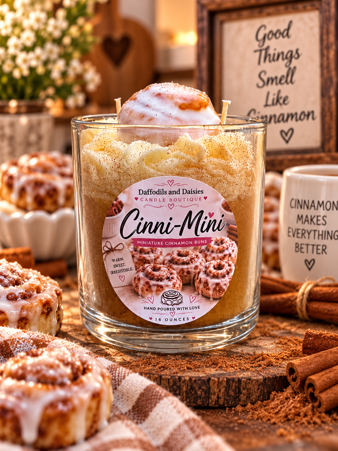👩‍🍳🤎Cinni-Mini🤎👩‍🍳 16 oz ParaSoy Candle