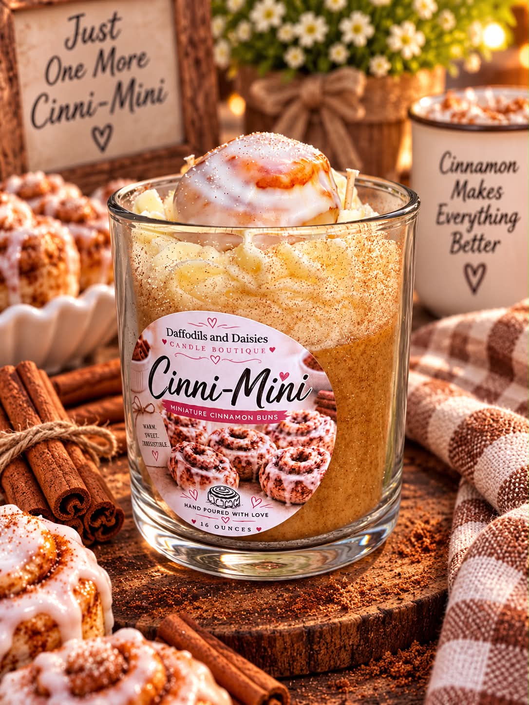 👩‍🍳🤎Cinni-Mini🤎👩‍🍳 16 oz ParaSoy Candle